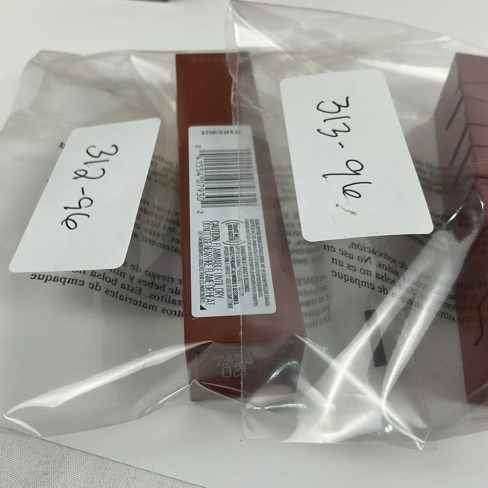 Lot of 2 Maybelline SuperStay‎ Vinyl Ink Liquid Lipstick 120 Punchy Longwear